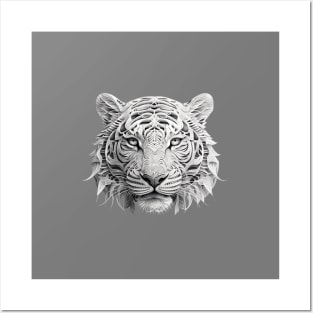 White Tiger Posters and Art